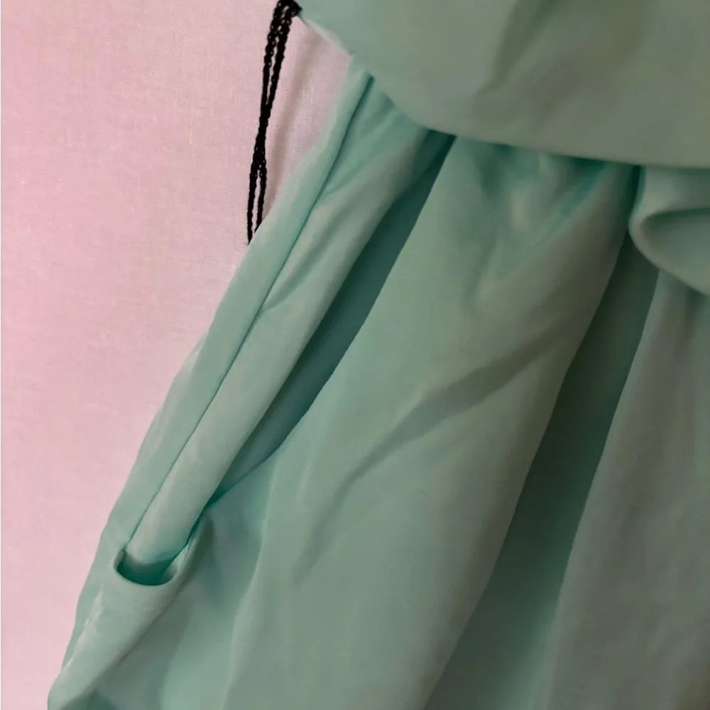 Mint Green Ruffle Dress - Picture 5 of 7